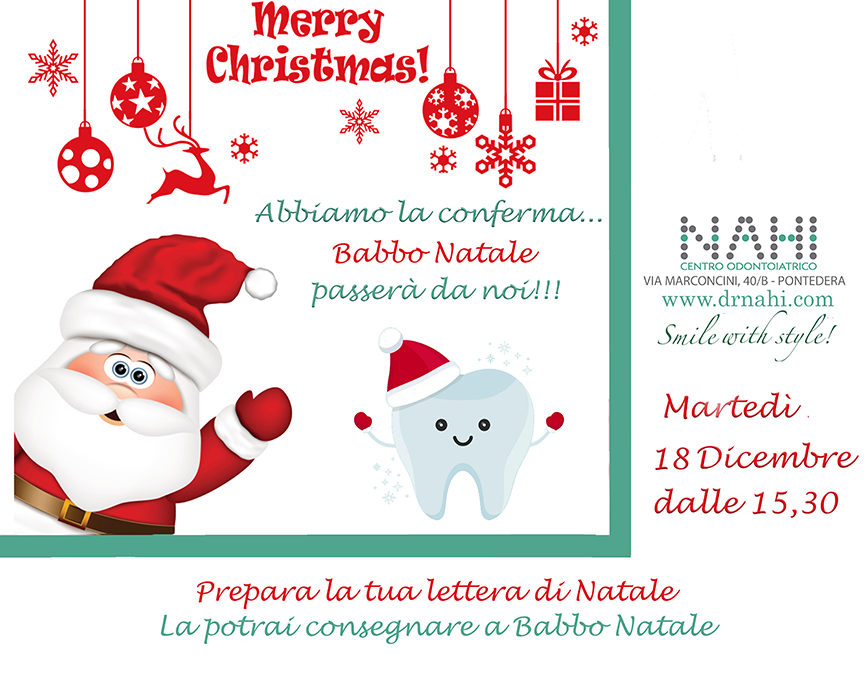 Natale 2018 – Porta la letterina a Babbo Natale!